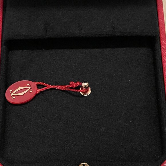 New CARTIER LOVE 18k YG Single Unisex Earring - Picture 6 of 8
